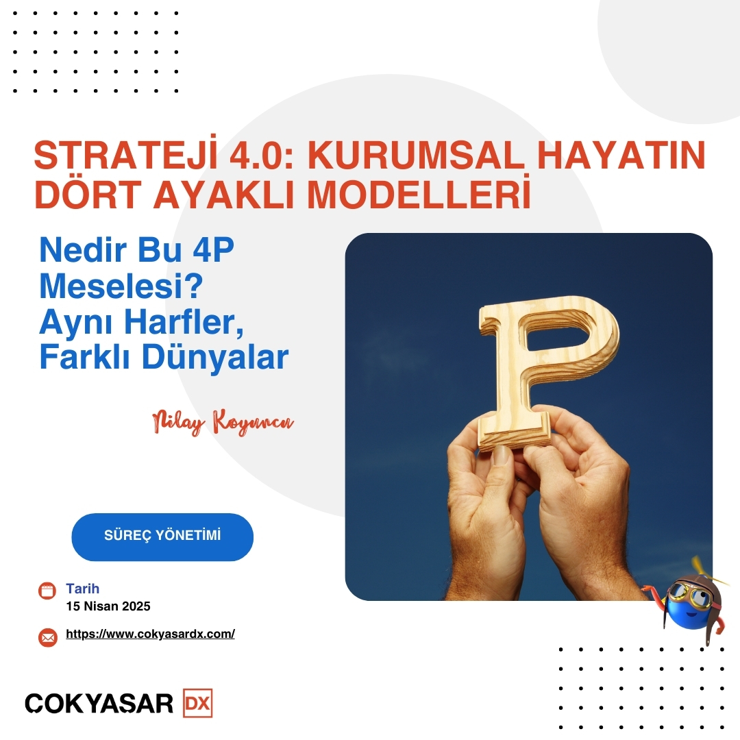 Strateji 4.0: Kurumsal Hayatın Dört Ayaklı Modelleri Yazı Dizisi